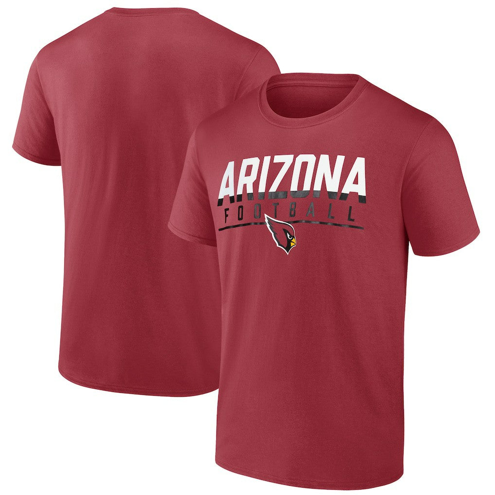 Arizona Cardinals Blocked T-Shirt Cardinal - Fanatics