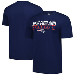 New England Patriots Blocked T-Shirt Navy - Fanatics