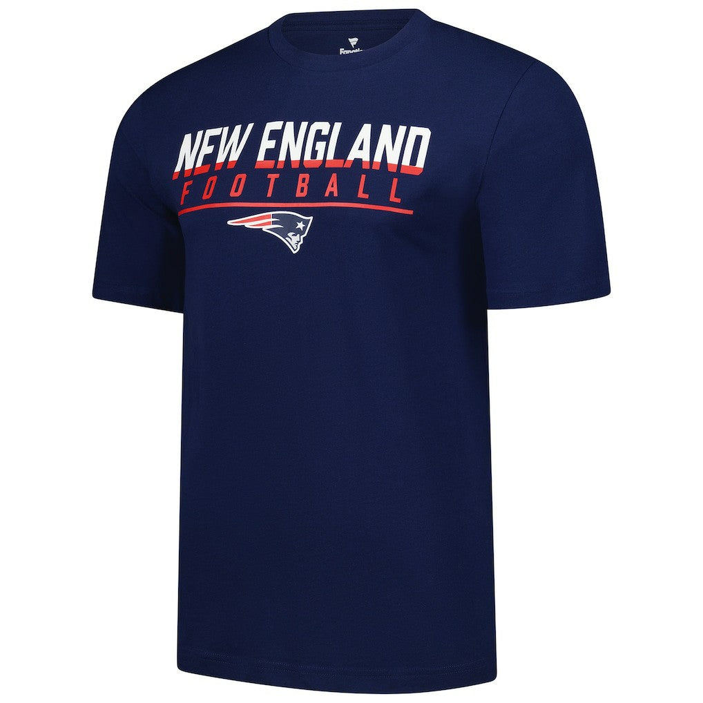 New England Patriots Blocked T-Shirt Navy - Fanatics