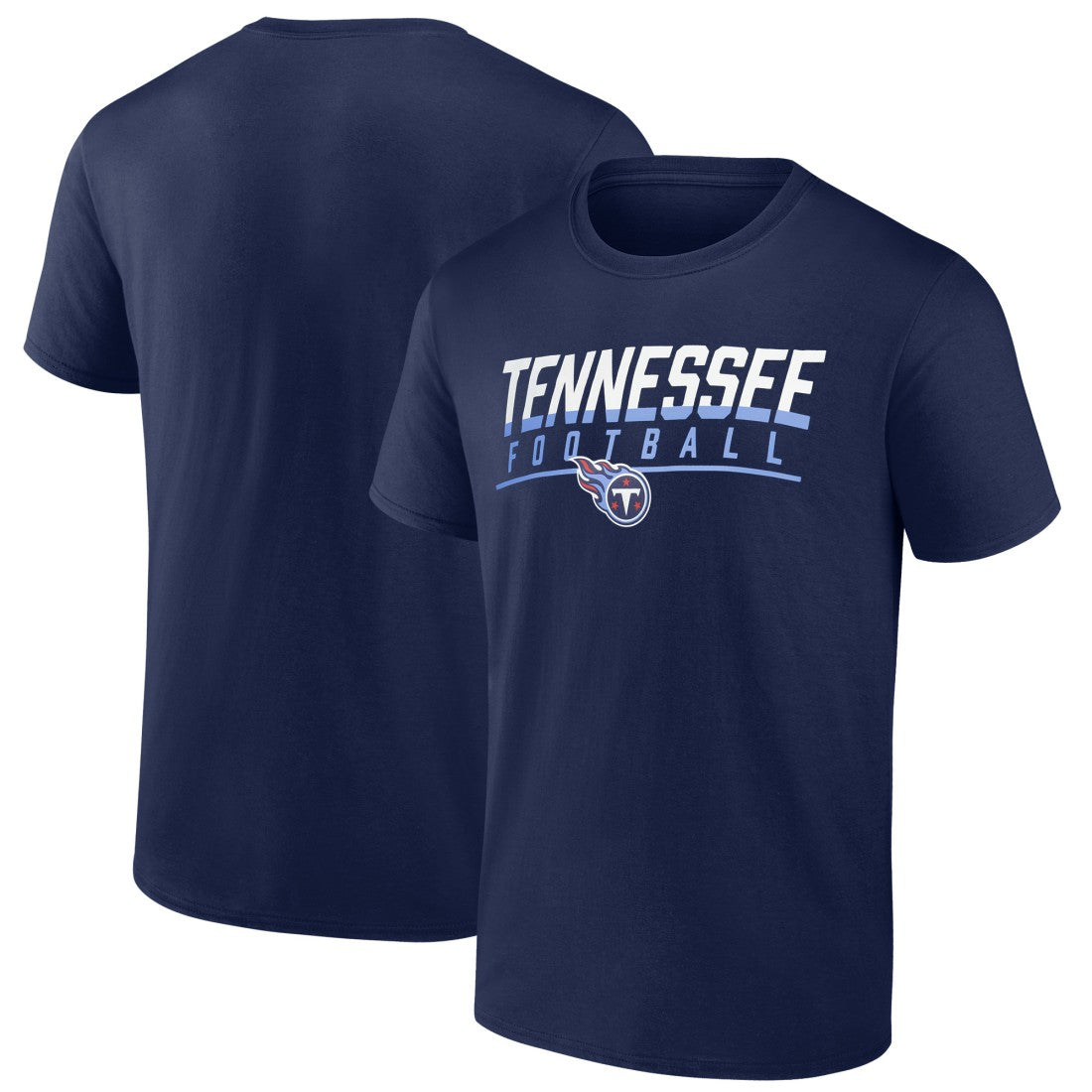 Tennessee Titans Blocked T-Shirt Navy - Fanatics
