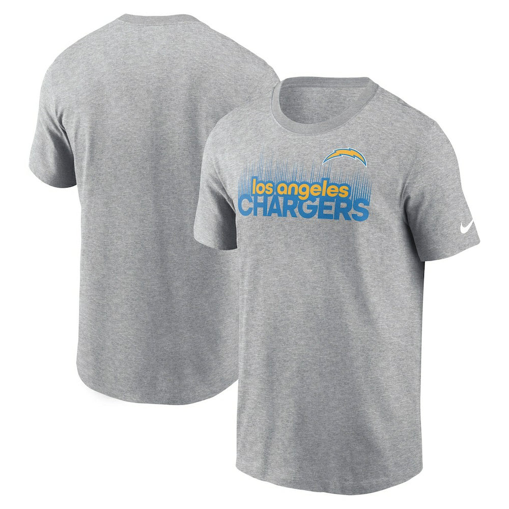 Los Angeles Chargers Local Essential T-Shirt Heather Gray - Nike