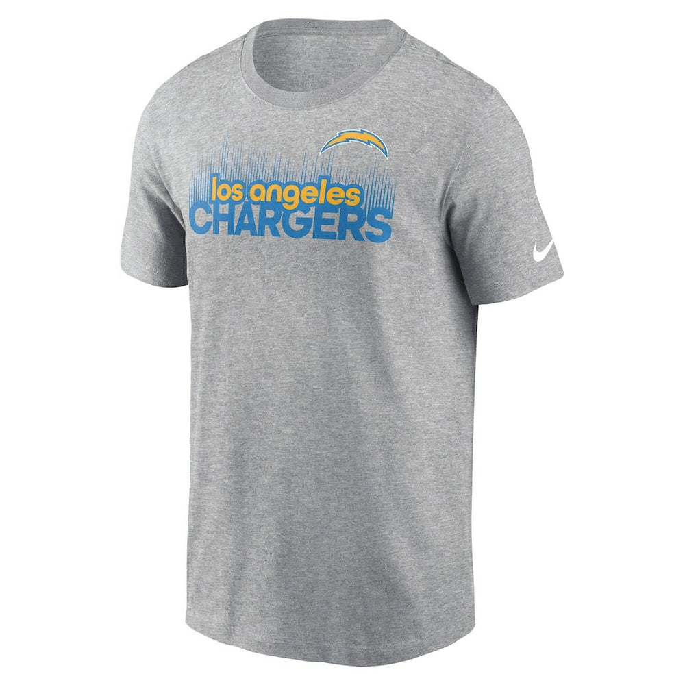 Los Angeles Chargers Local Essential T-Shirt Heather Gray - Nike