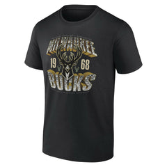 Fanatics - Milwaukee Bucks Quick Strides T-Shirt - Black