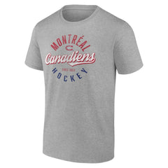 Montreal Canadiens - Fanatics Emblem T-Shirt Gray