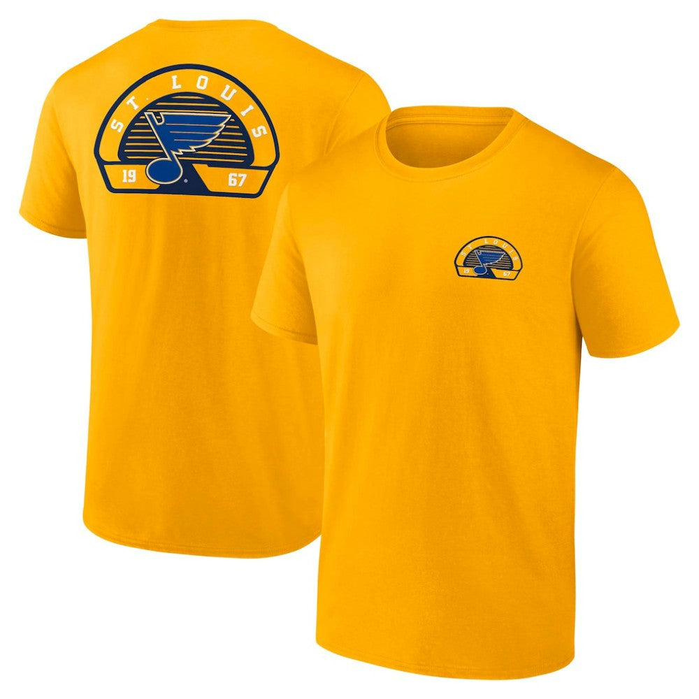 St. Louis Blues - Fanatics Valor T-Shirt Gold