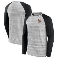 San Francisco Giants Fanatics Iconic Streaky Raglan Long Sleeve T-Shirt Online