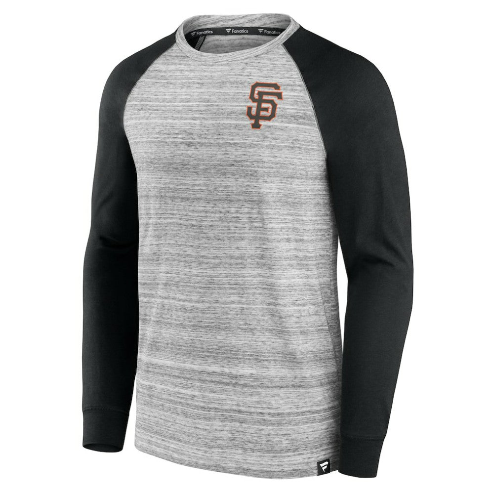 San Francisco Giants Fanatics Iconic Streaky Raglan Long Sleeve T-Shirt Online