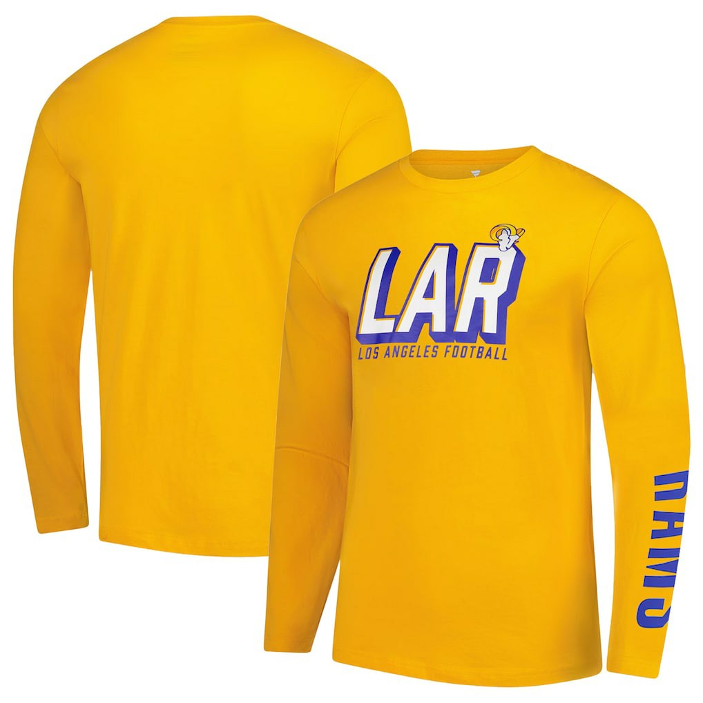 Los Angeles Rams Long Sleeve T-Shirt Gold - Fanatics