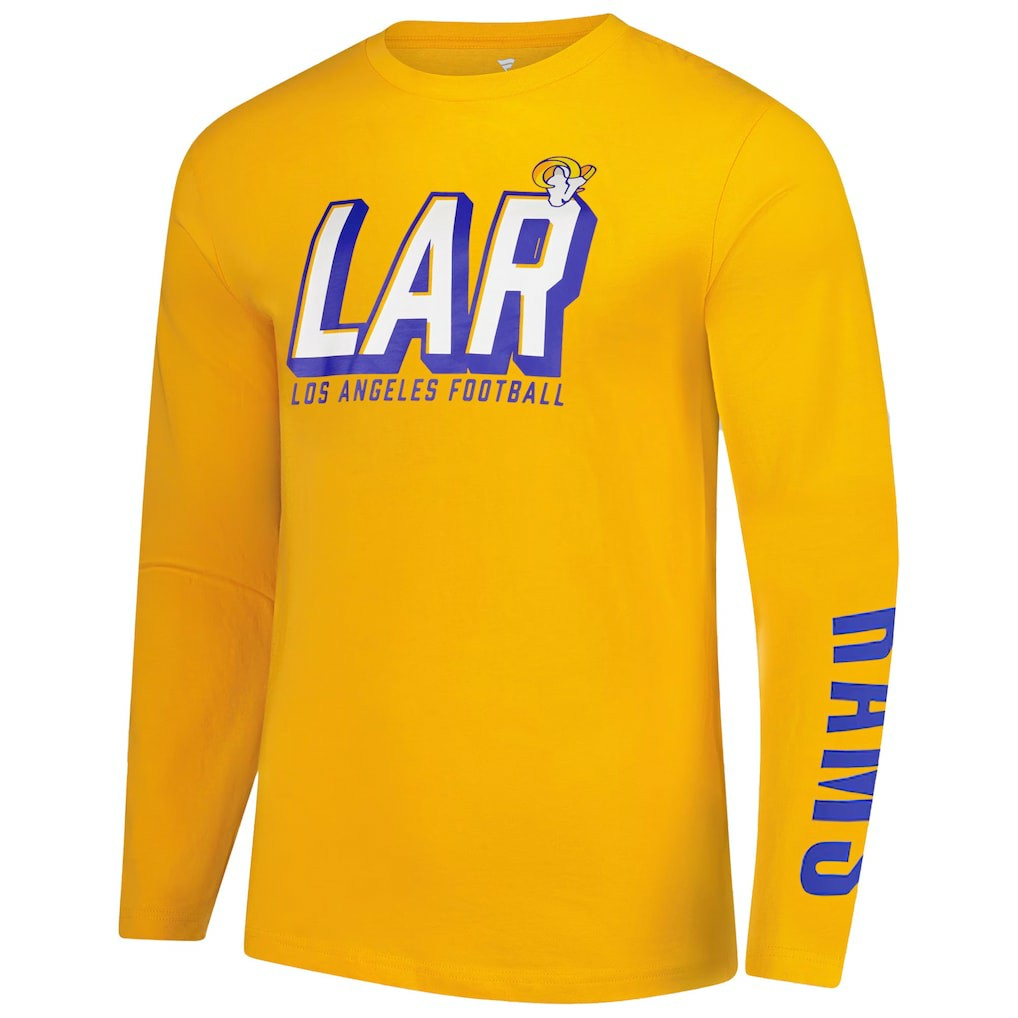 Los Angeles Rams Long Sleeve T-Shirt Gold - Fanatics