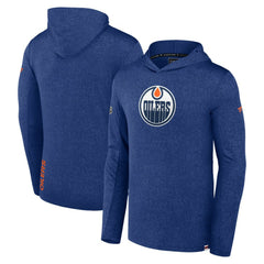 Edmonton Oilers - Fanatics Authentic Pro Lightweight Pullover Hoodie Royal