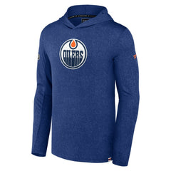 Edmonton Oilers - Fanatics Authentic Pro Lightweight Pullover Hoodie Royal