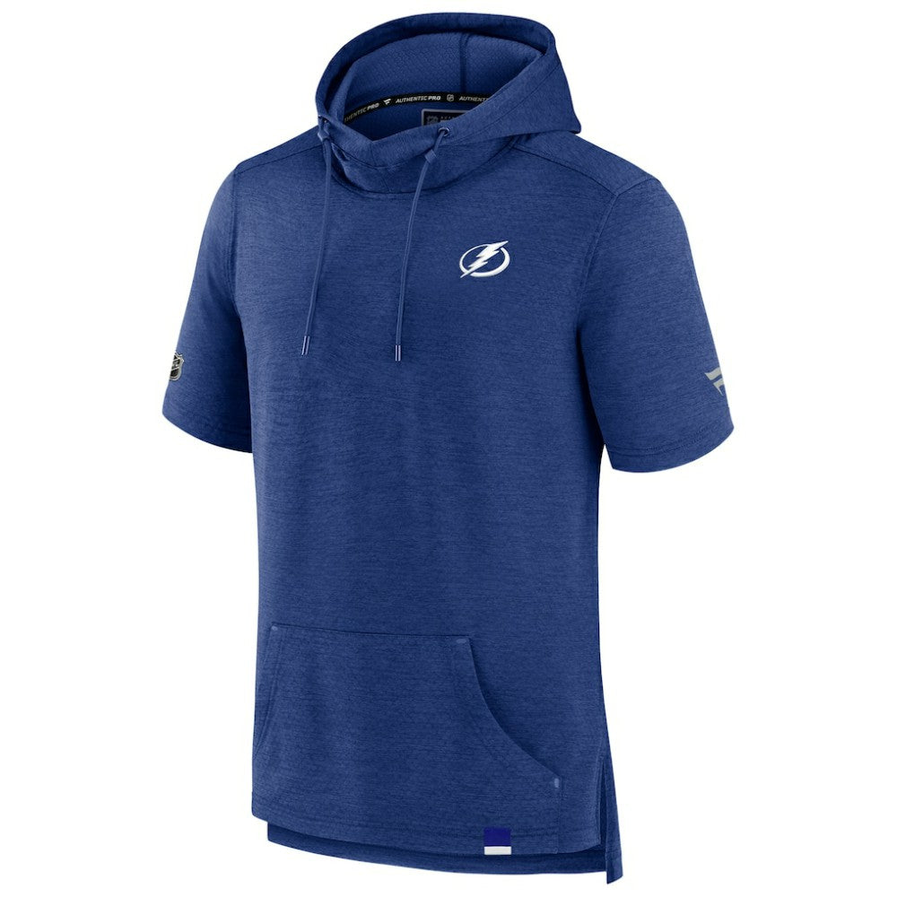 Tampa Bay Lightning - Fanatics Authentic Pro Pullover Hoodie Heather Blue