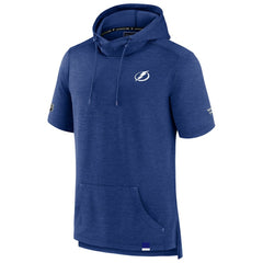 Tampa Bay Lightning - Fanatics Authentic Pro Pullover Hoodie Heather Blue