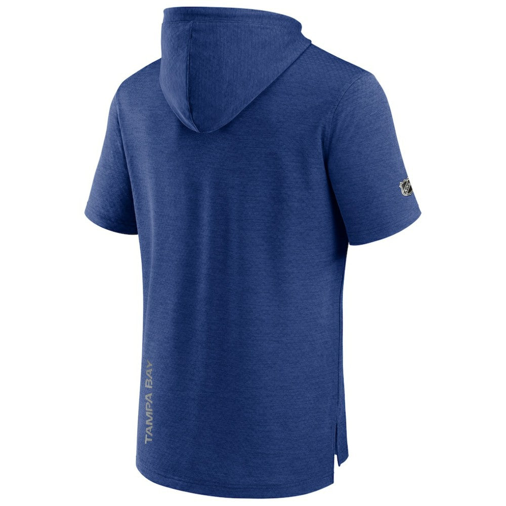 Tampa Bay Lightning - Fanatics Authentic Pro Pullover Hoodie Heather Blue