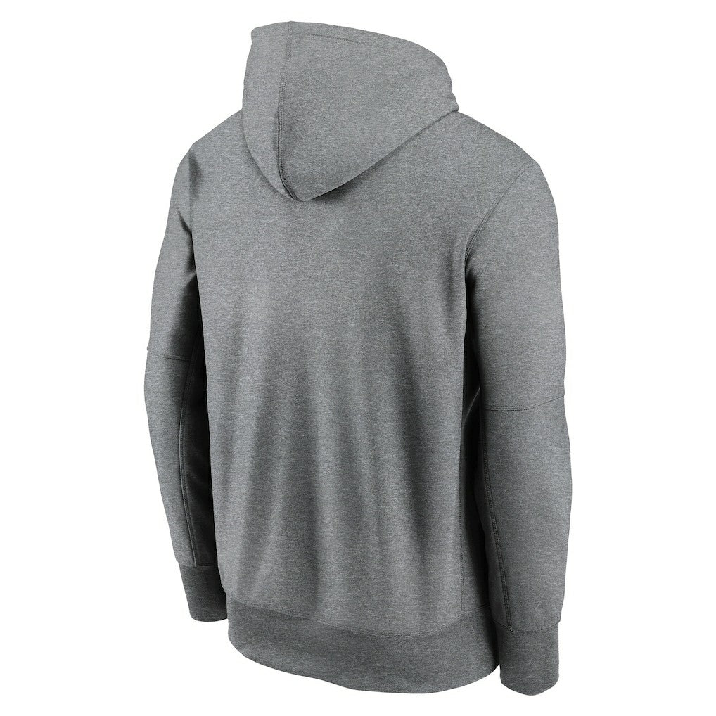 Philadelphia Eagles Performance Fleece Pullover Hoodie Heather Gray - Nike