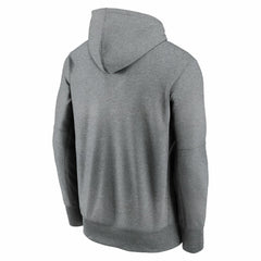 New York Jets Performance Fleece Pullover Hoodie Heather Gray - Nike