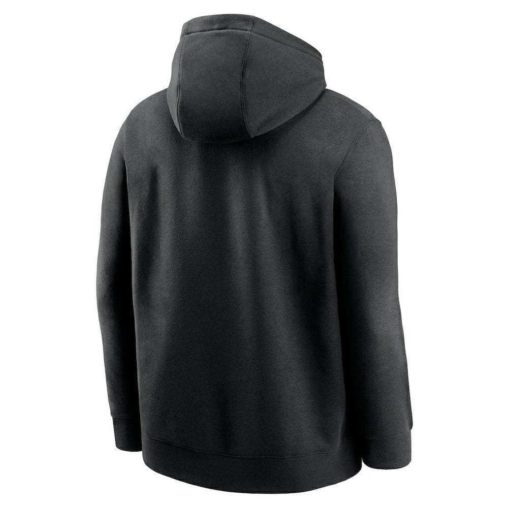 Philadelphia Eagles Club Fleece Pullover Hoodie Black - Nike