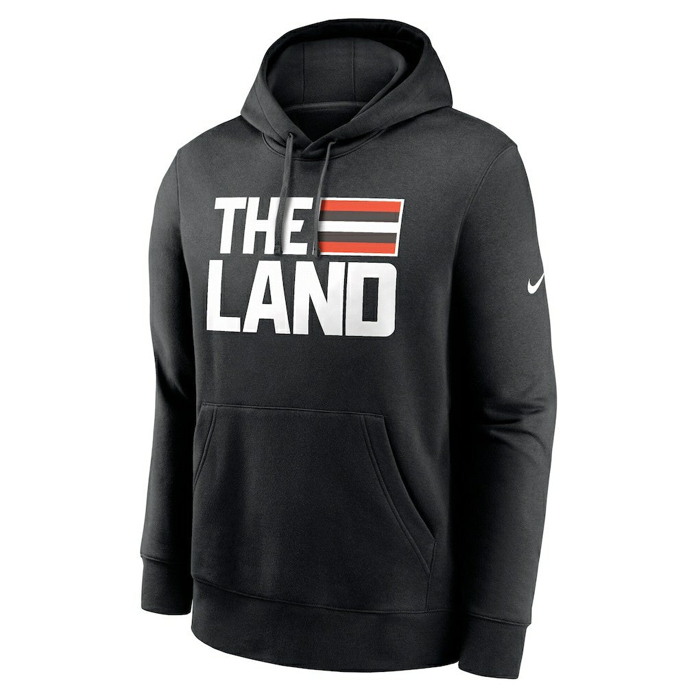 Cleveland Browns Local Pack Club Fleece Pullover Hoodie Black - Nike