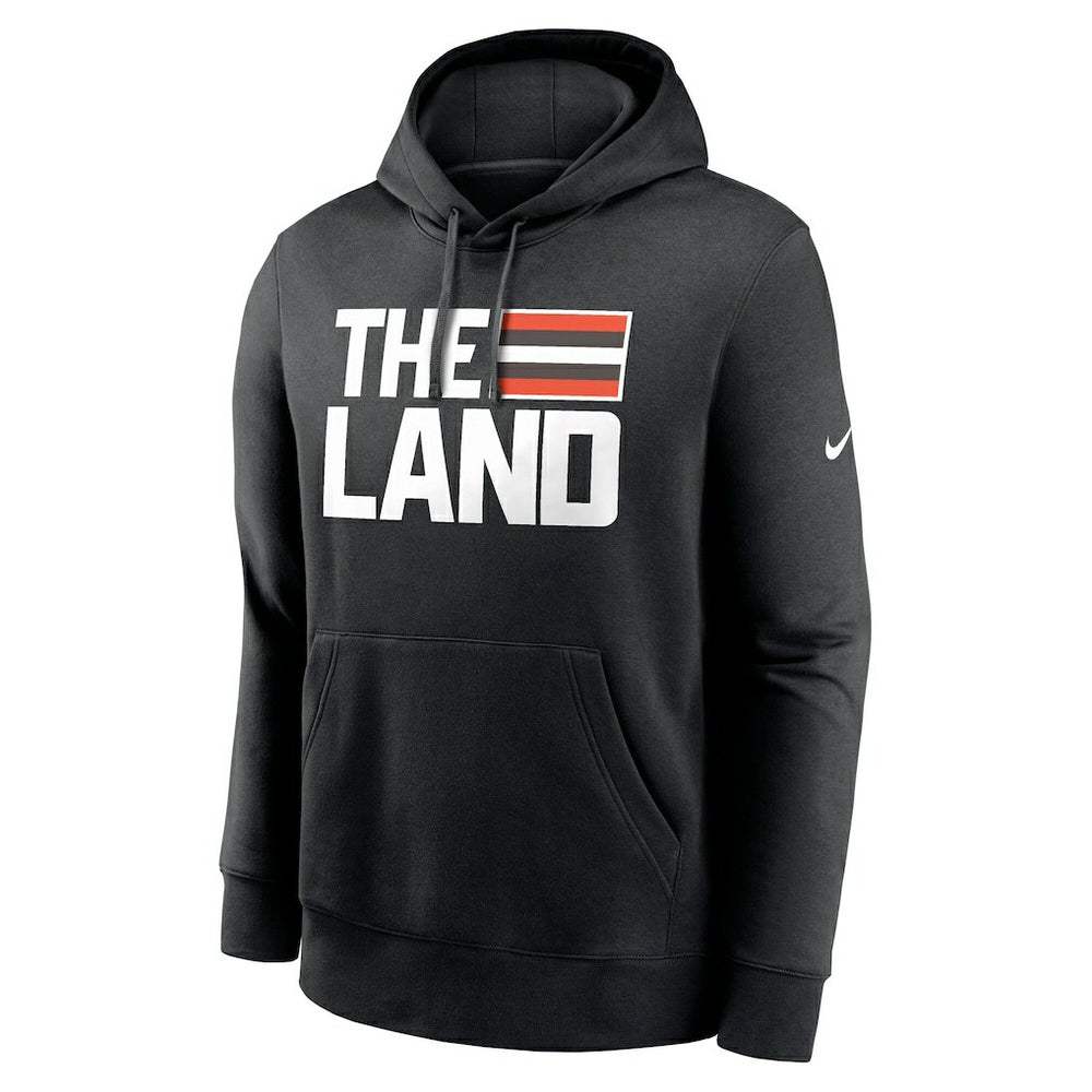 Cleveland Browns Local Pack Club Fleece Pullover Hoodie Black - Nike