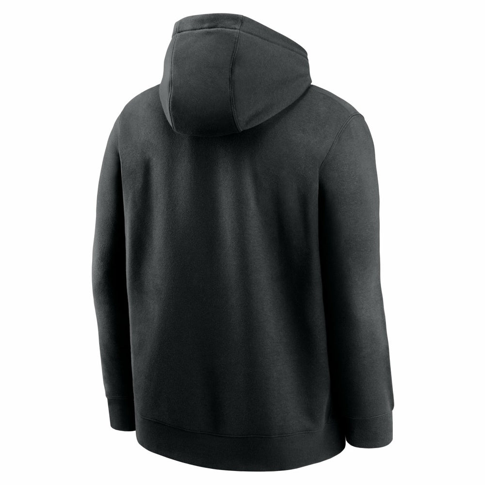 New York Jets Club Fleece Pullover Hoodie Black - Nike