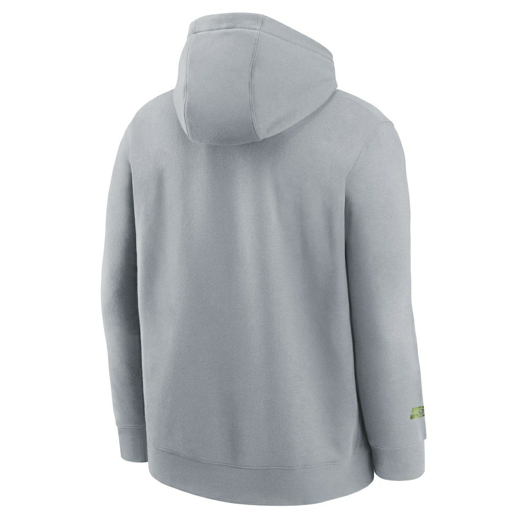 Seattle Seahawks Youth 2025 Rivalries Collection Club Hoodie Wolf Gray - Nike