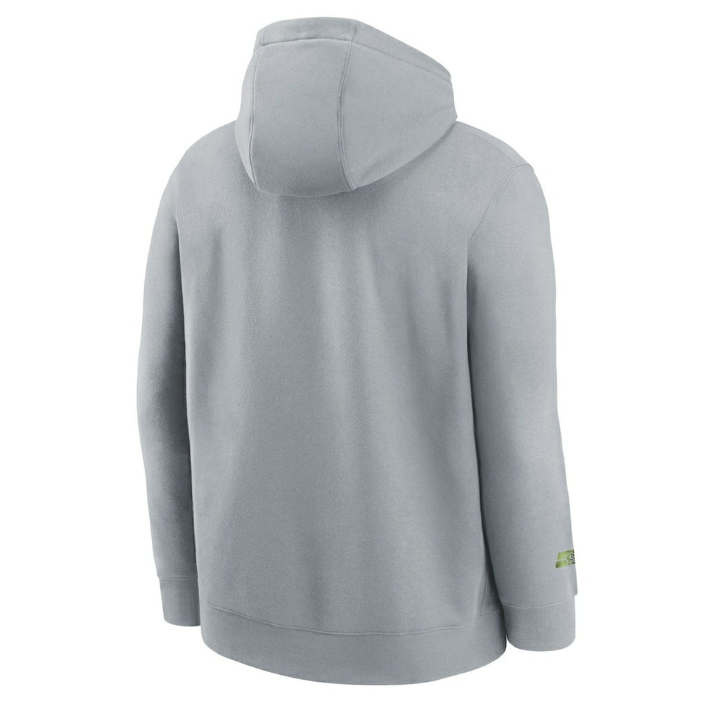 Seattle Seahawks Youth 2025 Rivalries Collection Club Hoodie Wolf Gray - Nike