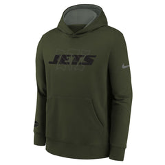 New York Jets Youth 2025 Rivalries Collection Club Hoodie Gotham Green - Nike