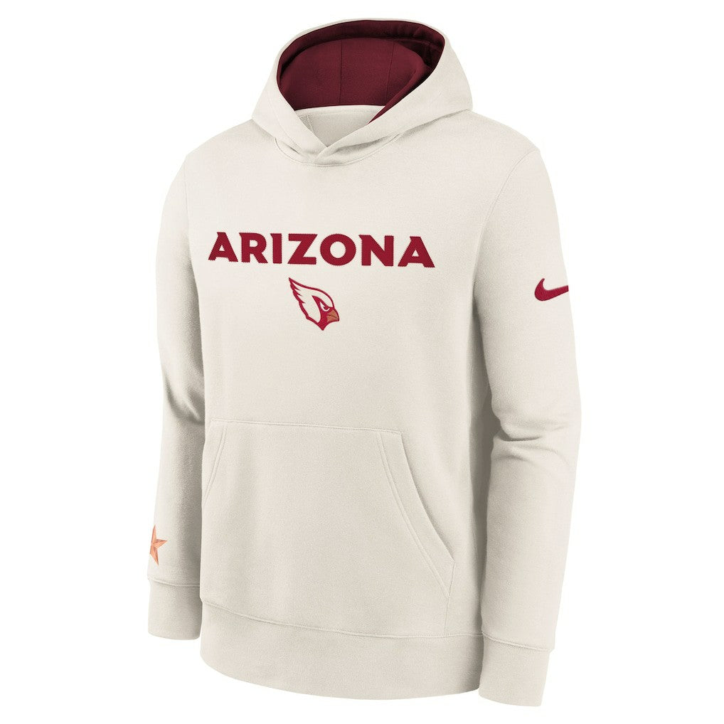 Arizona Cardinals Youth 2025 Rivalries Collection Club Hoodie Natural - Nike