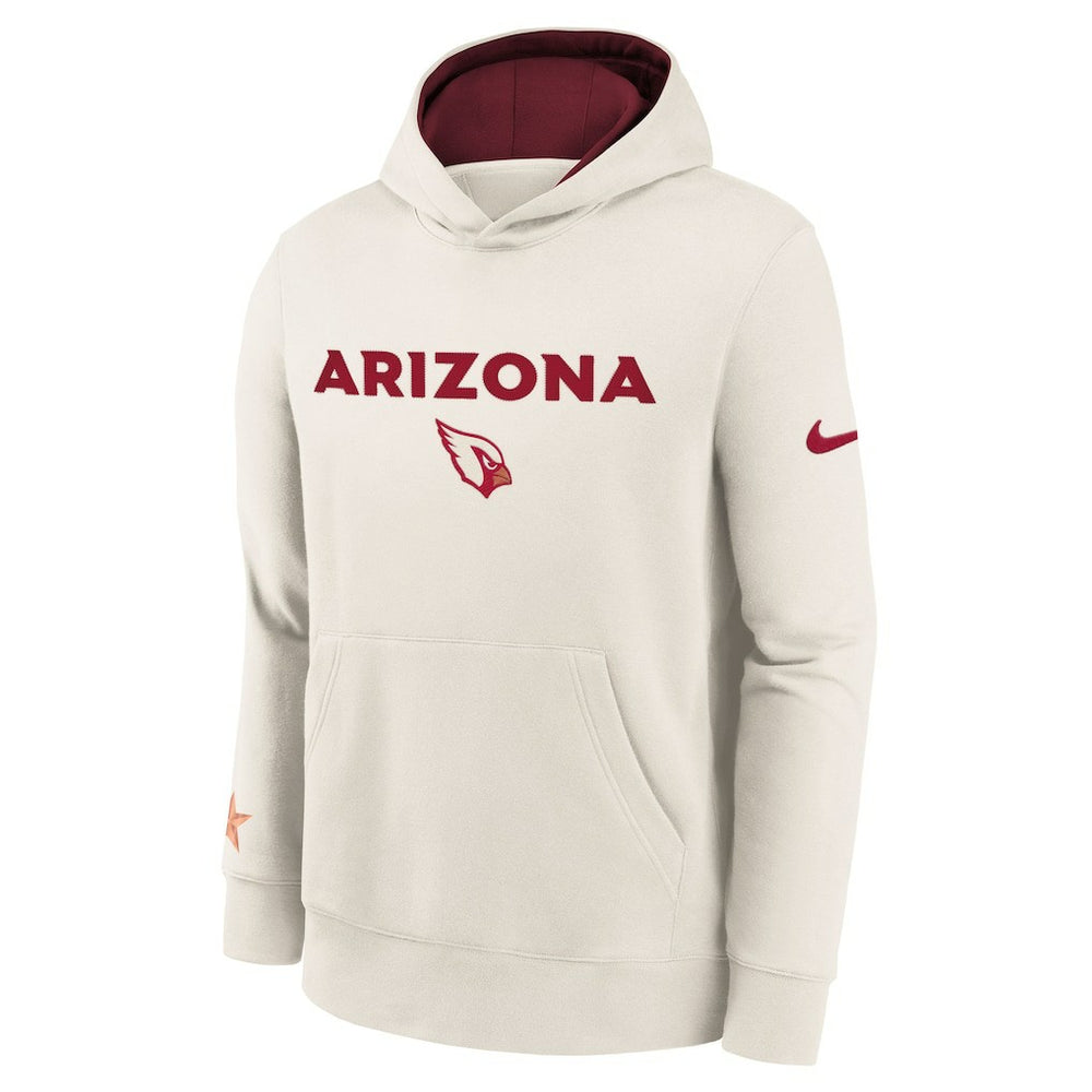 Arizona Cardinals Youth 2025 Rivalries Collection Club Hoodie Natural - Nike