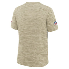 Arizona Cardinals Youth 2025 Rivalries Collection Sideline Velocity Dri-FIT T-Shirt Natural - Nike