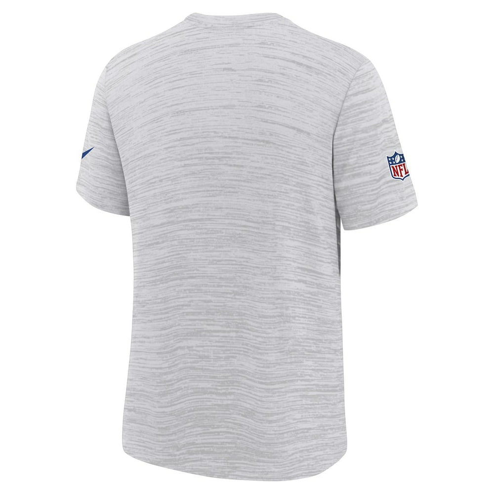Buffalo Bills Youth 2025 Rivalries Collection Sideline Velocity Dri-FIT T-Shirt White - Nike