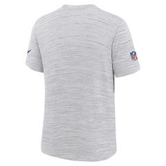 Buffalo Bills Youth 2025 Rivalries Collection Sideline Velocity Dri-FIT T-Shirt White - Nike
