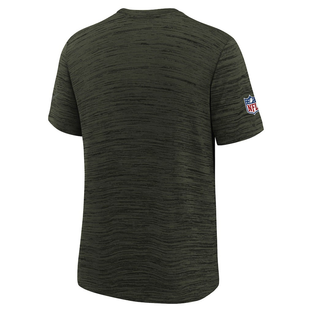 New York Jets Youth 2025 Rivalries Collection Sideline Velocity Dri-FIT T-Shirt Gotham Green - Nike