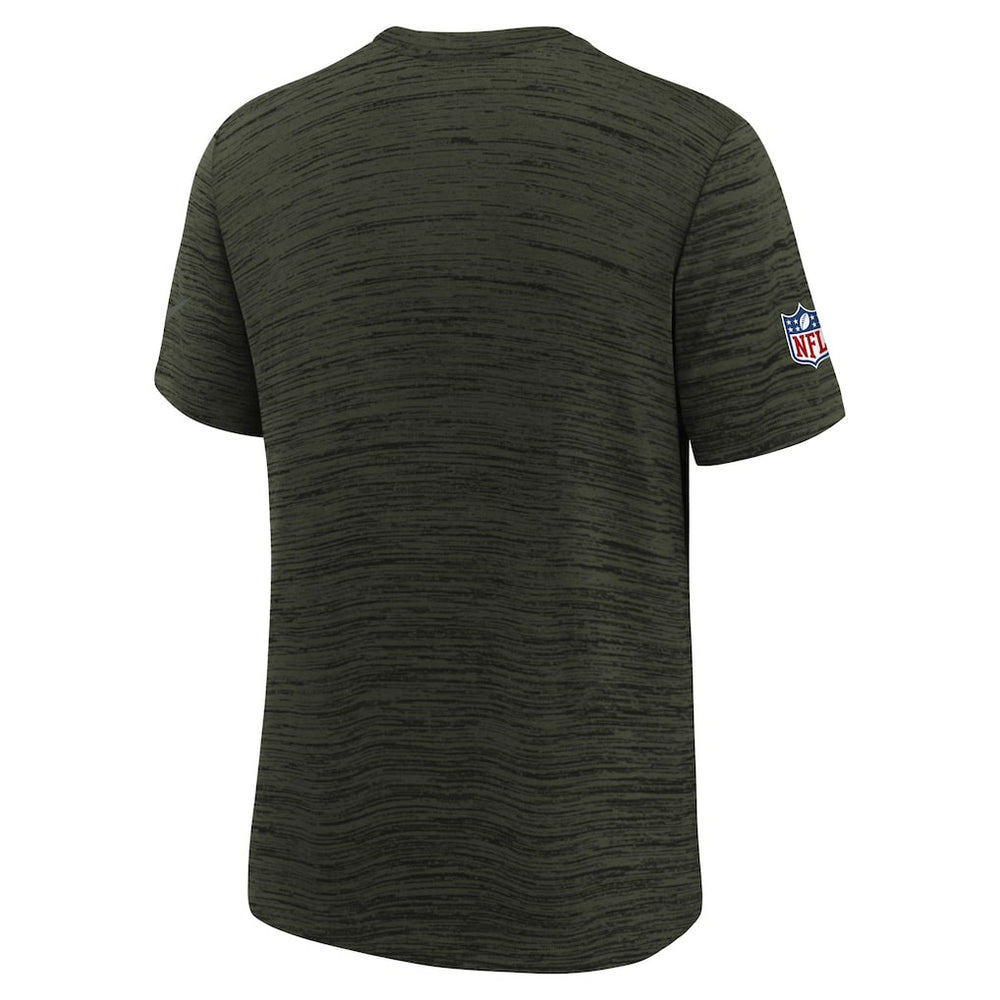 New York Jets Youth 2025 Rivalries Collection Sideline Velocity Dri-FIT T-Shirt Gotham Green - Nike