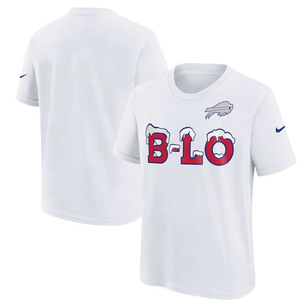 Buffalo Bills Youth 2025 Rivalries Collection T-Shirt White - Nike
