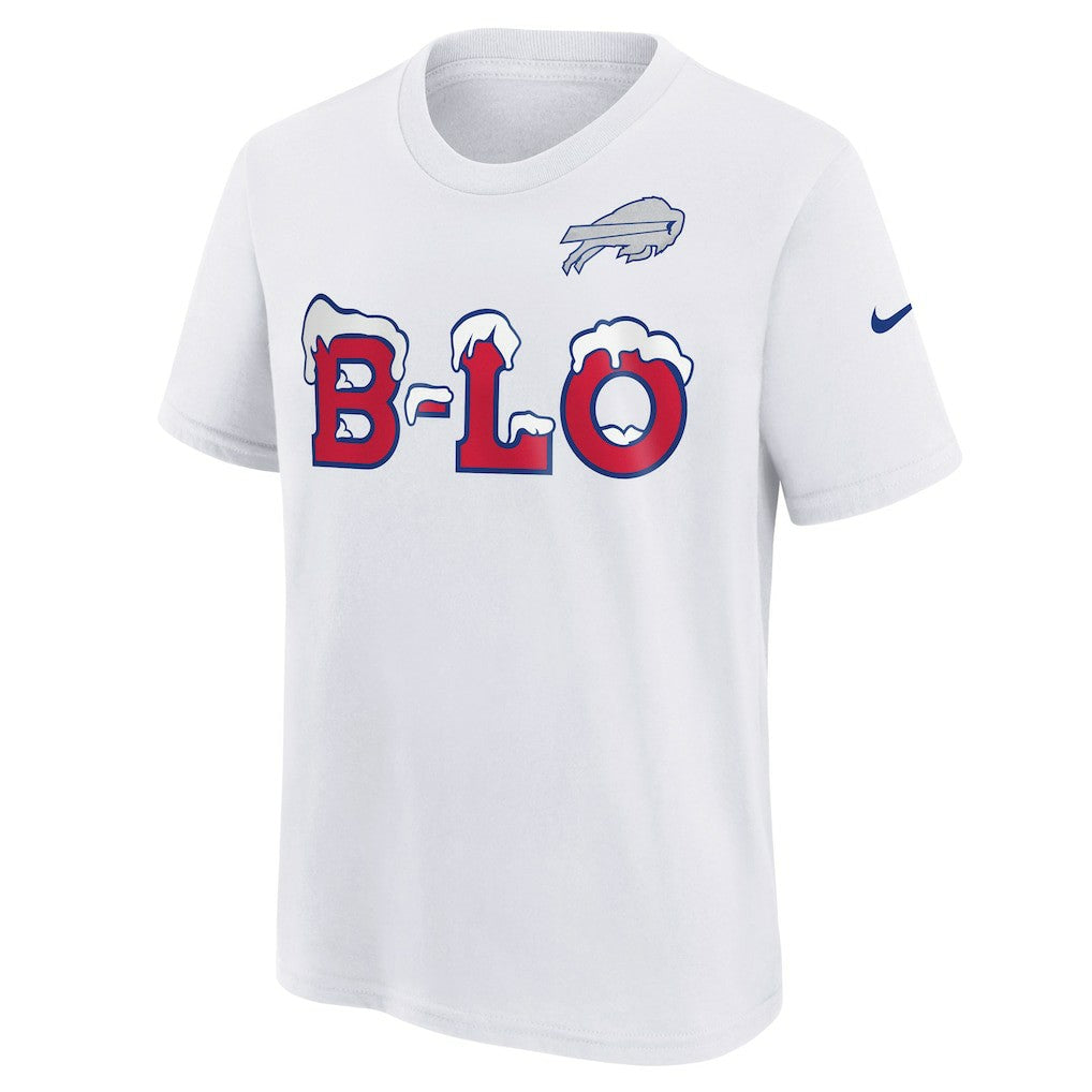 Buffalo Bills Youth 2025 Rivalries Collection T-Shirt White - Nike