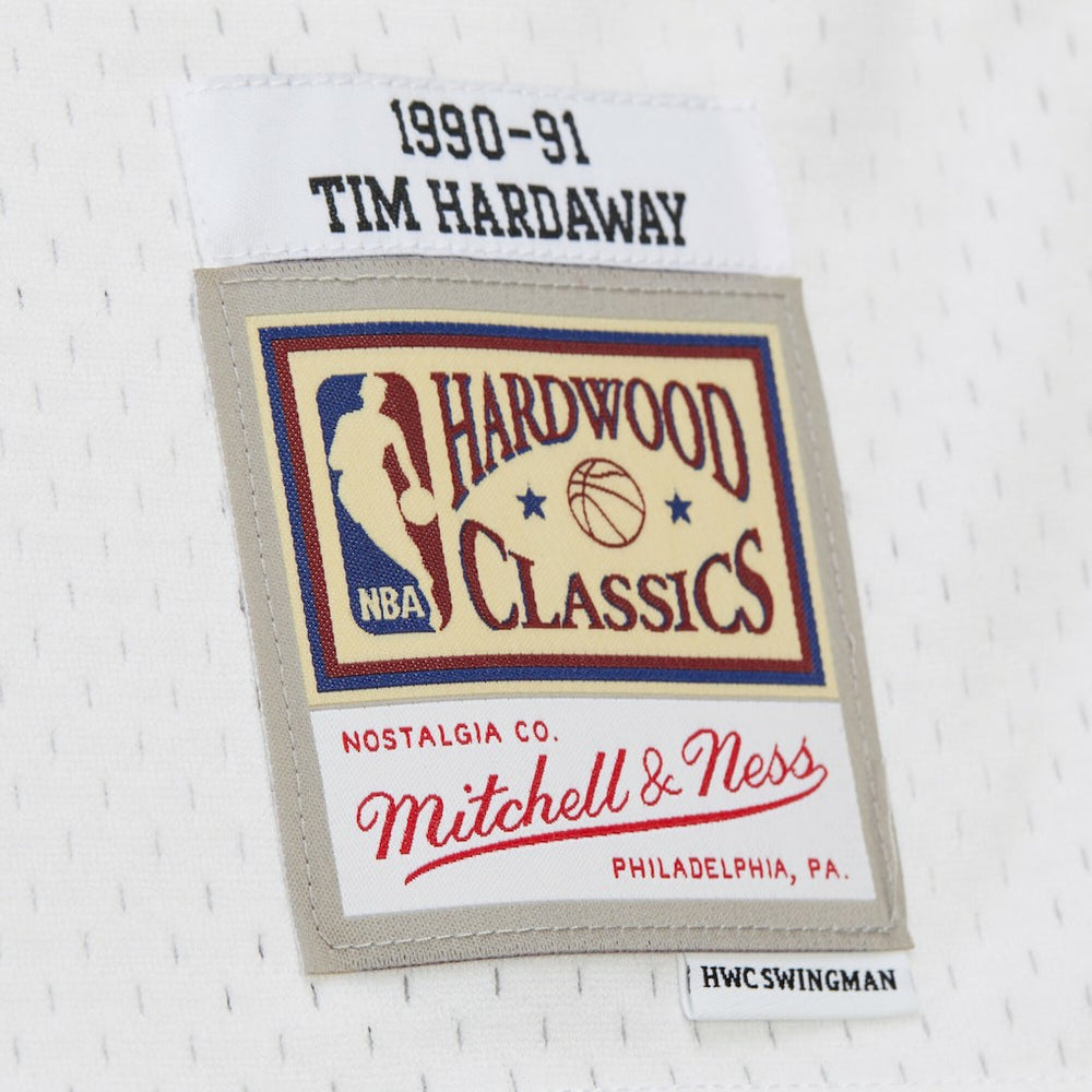 Mitchell & Ness - Tim Hardaway Golden State Warriors Hardwood Classics 1990/91 Swingman Jersey - White