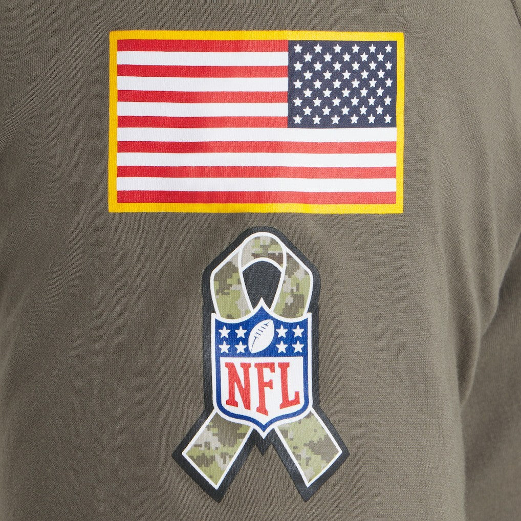 Joe Burrow Cincinnati Bengals 2025 Salute to Service Name & Number T-Shirt Olive - Nike