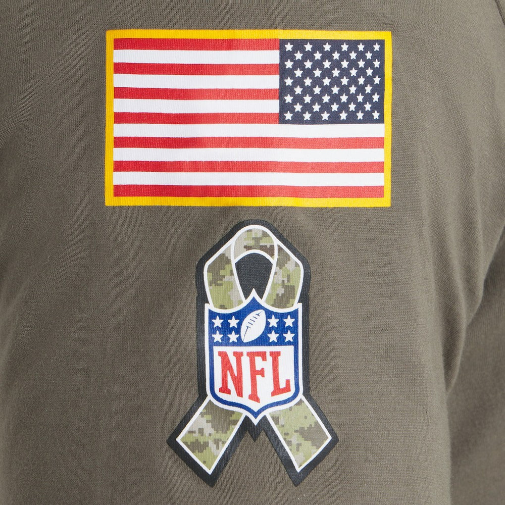 Joe Burrow Cincinnati Bengals 2025 Salute to Service Name & Number T-Shirt Olive - Nike