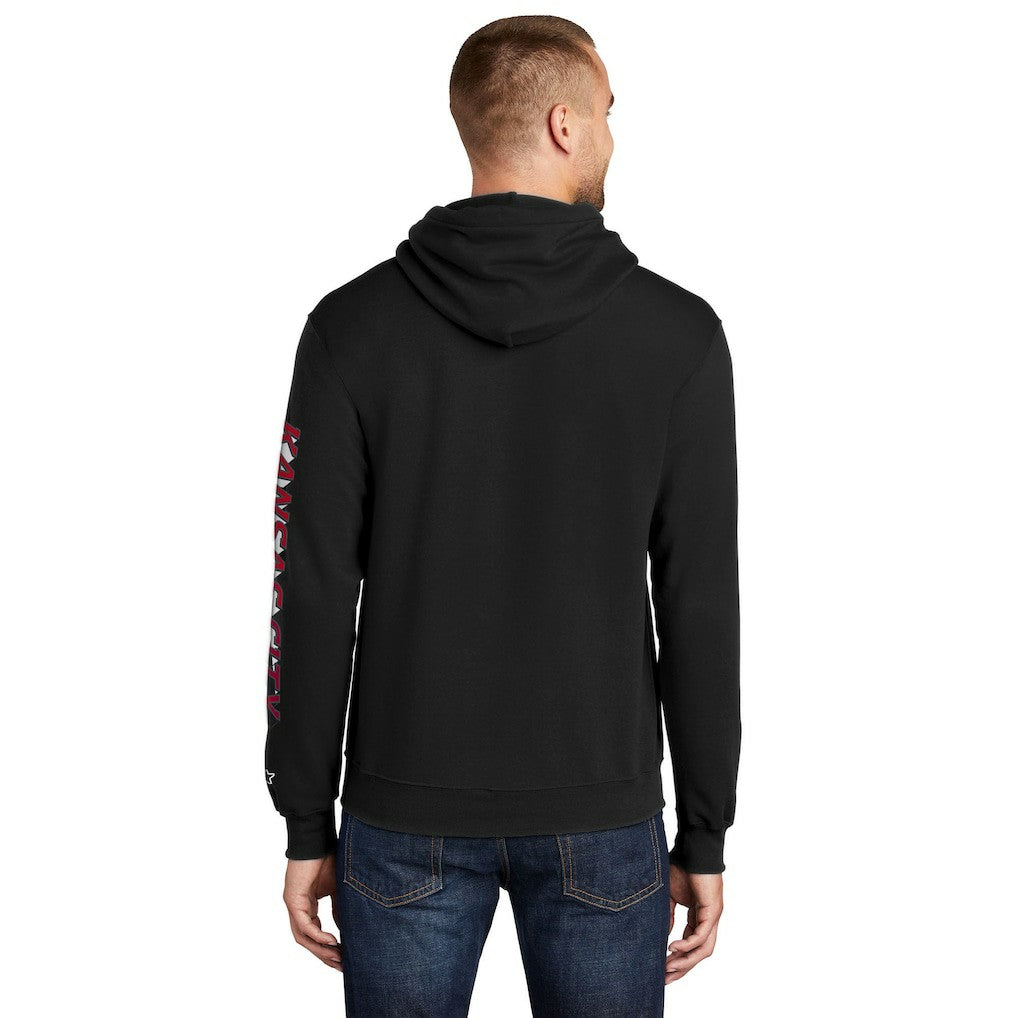 Kansas City Chiefs Starter Wordmark Logo Pullover Hoodie Black - NFL