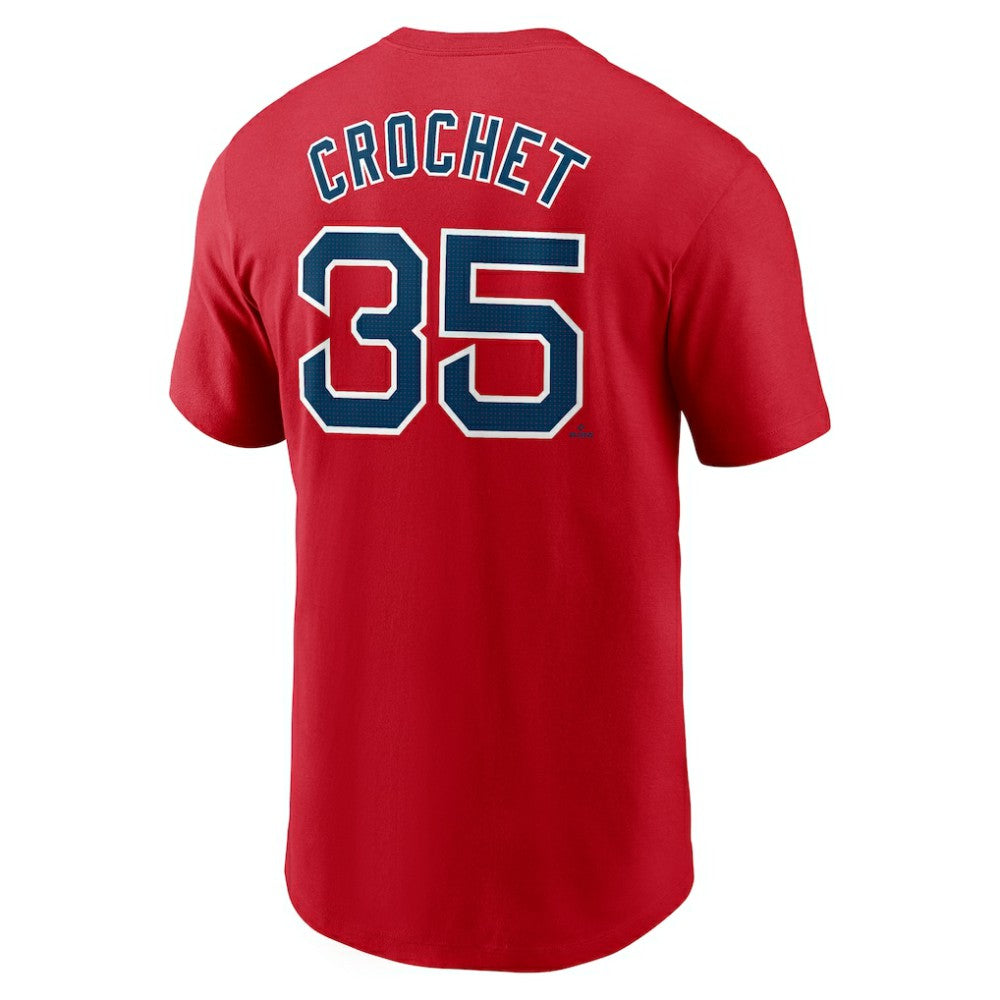 Garrett Crochet Boston Red Sox Nike Fuse Name & Number T-Shirt On Sale