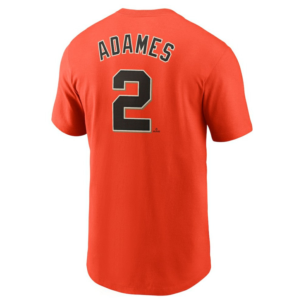 Willy Adames San Francisco Giants Nike Fuse Name & Number T-Shirt discount