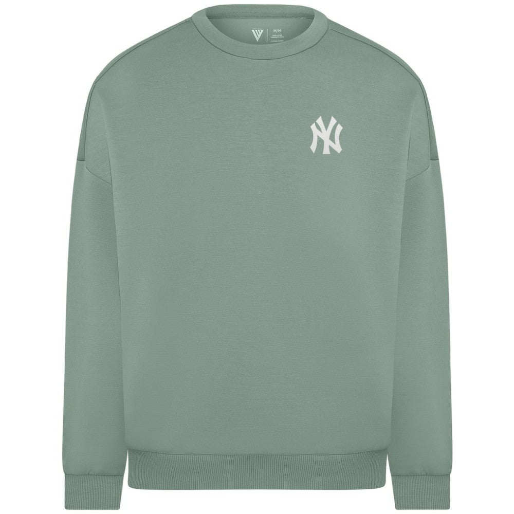 New York Yankees Levelwear Women's Luxe Signature Tri-Blend Pullover Sweatshirt Near Me