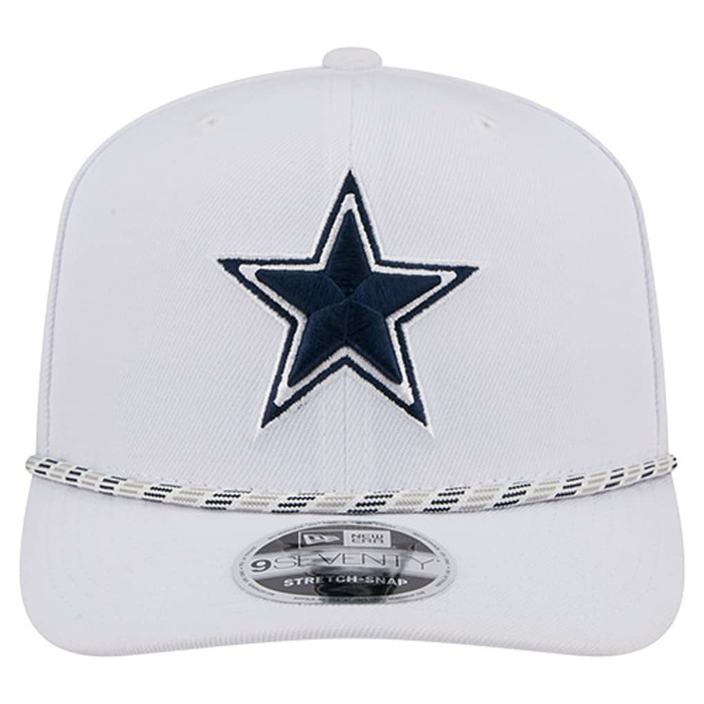 Dallas Cowboys New Era Gameday Multi Rope 9SEVENTY Adjustable Hat White - NFL