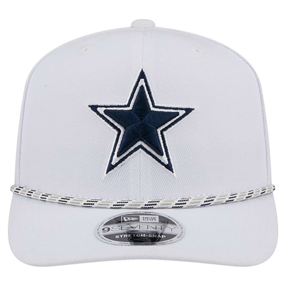 Dallas Cowboys New Era Gameday Multi Rope 9SEVENTY Adjustable Hat White - NFL