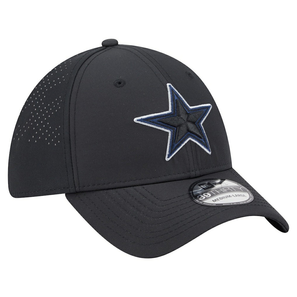 Dallas Cowboys New Era 39THIRTY Flex Hat Black - NFL