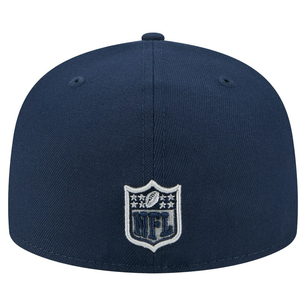 Dallas Cowboys New Era Oversized 59FIFTY Fitted Hat Navy - NFL