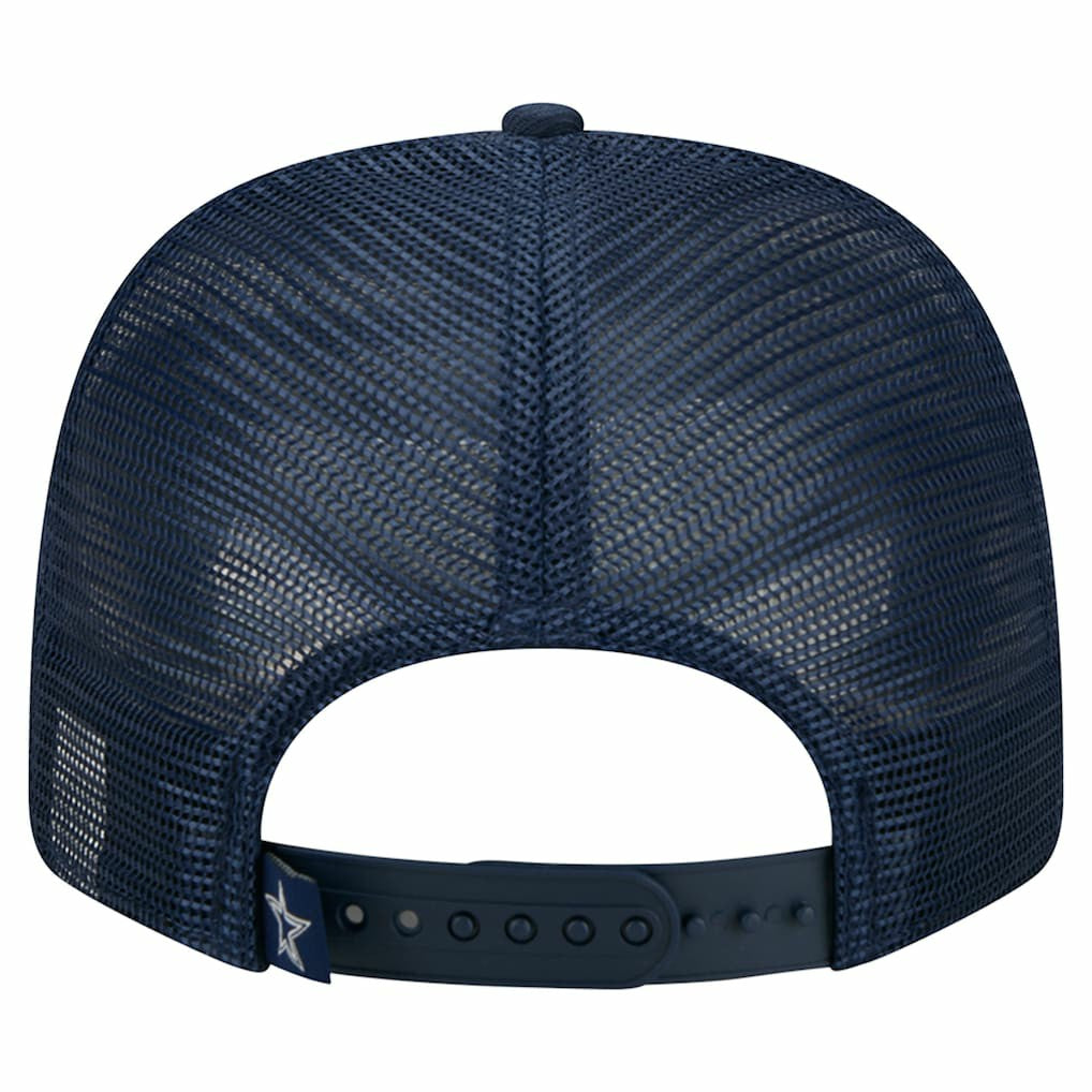 Dallas Cowboys New Era 9SEVENTY Team Rope Stretch-Snap Hat Navy - NFL