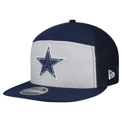 Dallas Cowboys New Era Outdoor Split Panel 9FIFTY Snapback Hat Gray/Navy - NFL