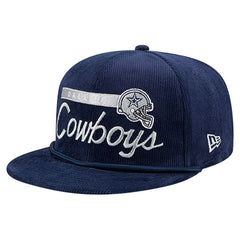 Dallas Cowboys New Era Cord Rope 9FIFTY Snapback Hat Navy - NFL